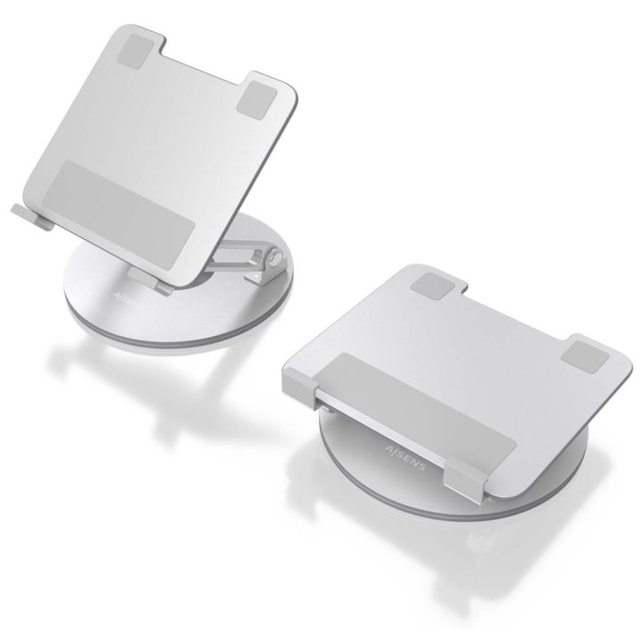AISENS Suporte de Mesa Rotativo Ajustável para Portátil / Tablet…