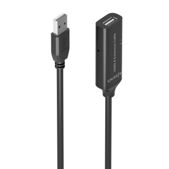 Cabo USB 2.0 Prolongador AISENS com Amplificador, Tipo A/M-A/H…