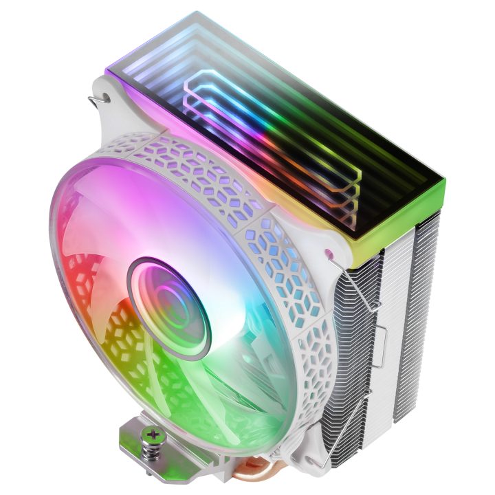 Mars Gaming MCPU-VR, CPU Cooler, Double Infinite Mirror ARGB, 4 HCT…
