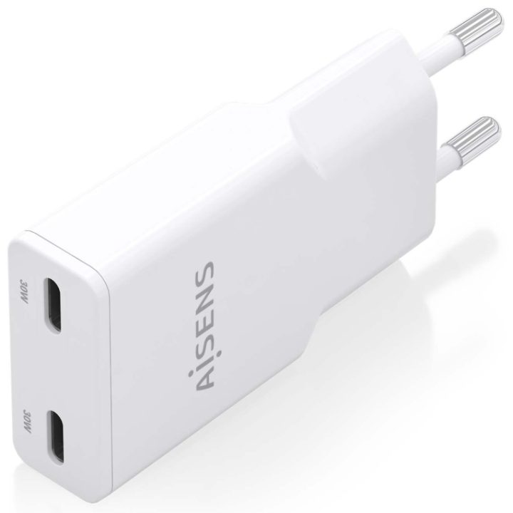 AISENS ASCH-30W2P048-W carregador de dispositivo móvel Câmara…