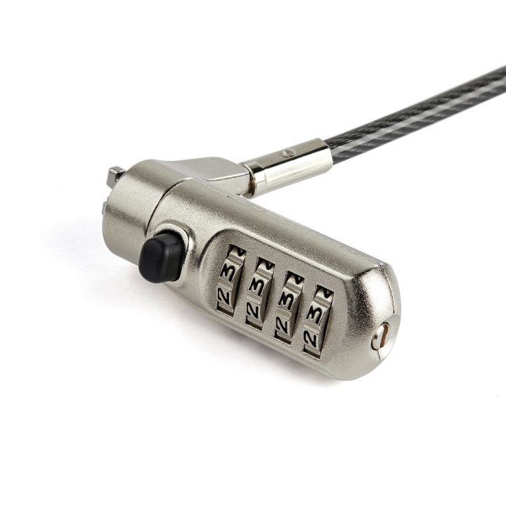 StarTech.com 2m Laptop Security Cable - with Combination Lock - for…