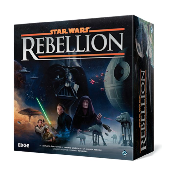 Asmodee Jogo de tabuleiro Star Wars Rebellion idade recomendada 14…
