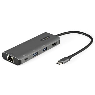 StarTech.com Adaptador Multiporto USB C - Mini Estação de Ancoragem…