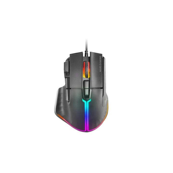 Mars Gaming MM-XT, Rato Gaming RGB, Designo Ergonómico com Apoio para…