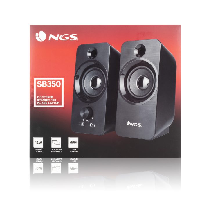 NGS SB350 Preto Sem Fios 6 W