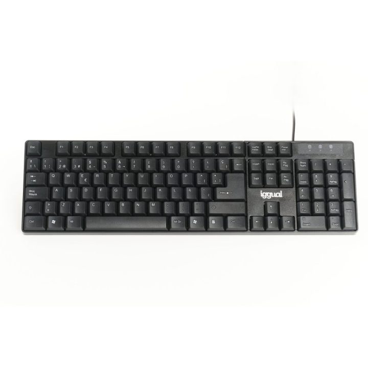 iggual Teclado USB padrão CK-FRAMELESS-105T