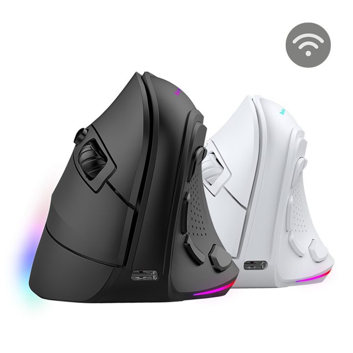 Mars Gaming MM-SK, Wireless Vertical Gaming Mouse, Ergonomic Design…