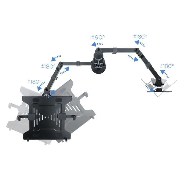TooQ Desktop Monitor Stand for 17"-32" Screens and Laptops