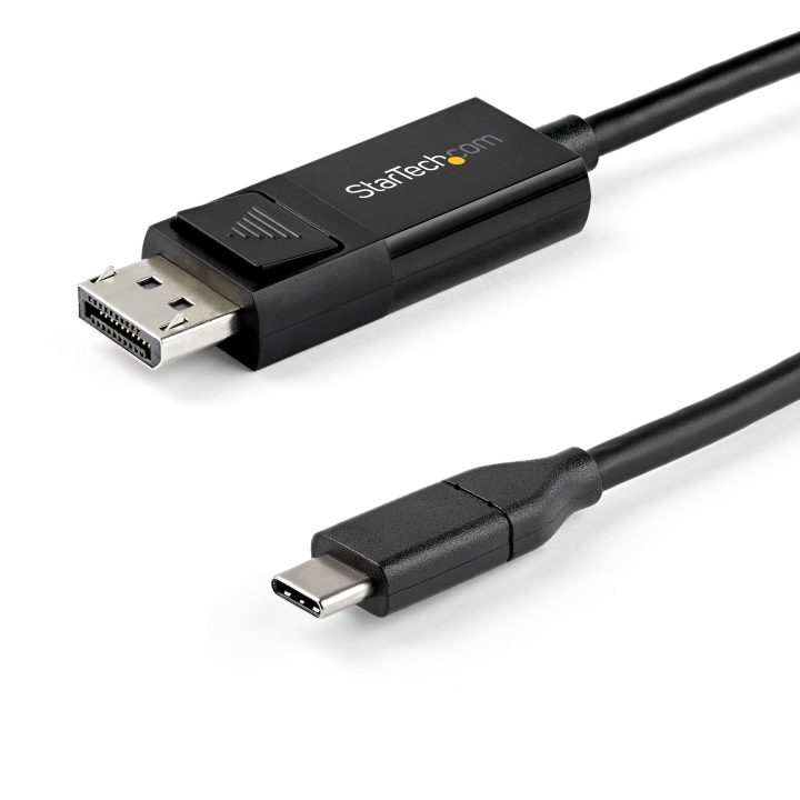 StarTech.com 1m USB-C to DisplayPort 1.4 Cable - Bidirectional USB…