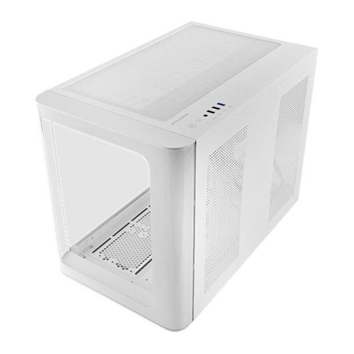 Mars Gaming MC-FUSIONM, Micro-ATX Gaming Case, Continuous Curved…