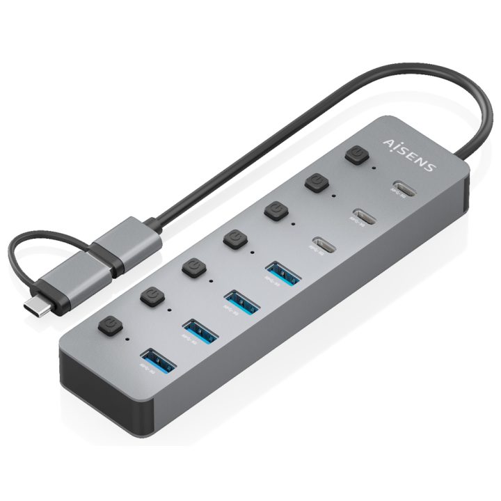 AISENS USB3.1 Gen1 USB-C USB-A Hub…