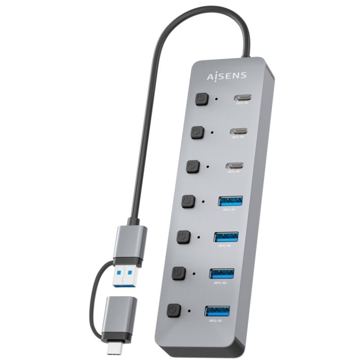 AISENS USB3.1 Gen1 USB-C USB-A Hub…