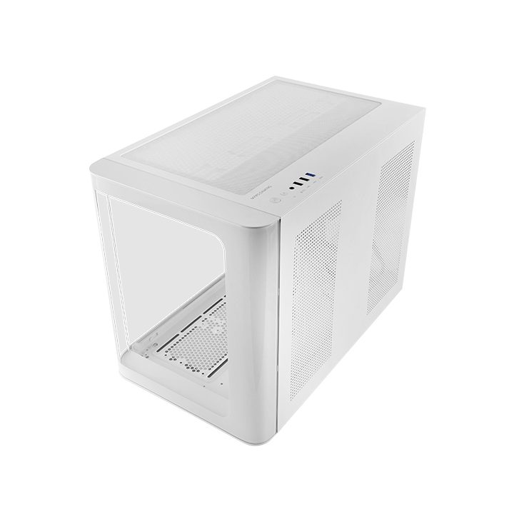 Mars Gaming MC-FUSIONM, Micro-ATX Gaming Case, Continuous Curved…