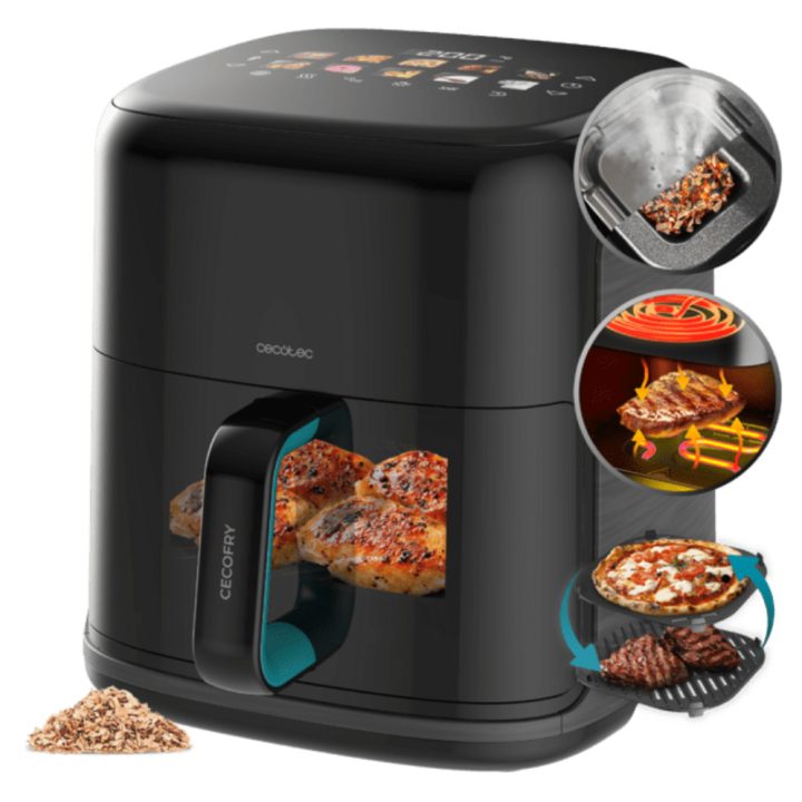 Cecotec Cecofry&Grill Smokin'Prime 6500 Simple 6.5 L Standalone 2200…