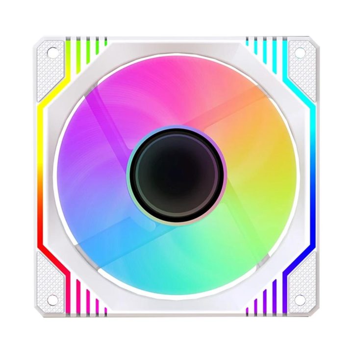 Keep Out XFC-120DRMW ARGB 120mm White Case Fan