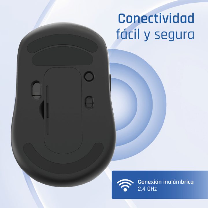 iggual Ratón inalámbrico NANO-OFFICE-6D 1600DPI
