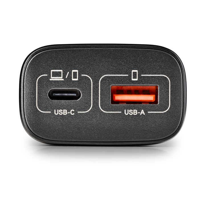 NGS ERA 45W BLACK Universal Black AC Fast Charging Indoor