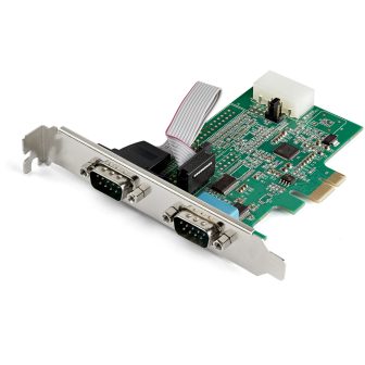 StarTech.com Placa PCI Express Adaptadora de 2 Portas Série RS232 -…