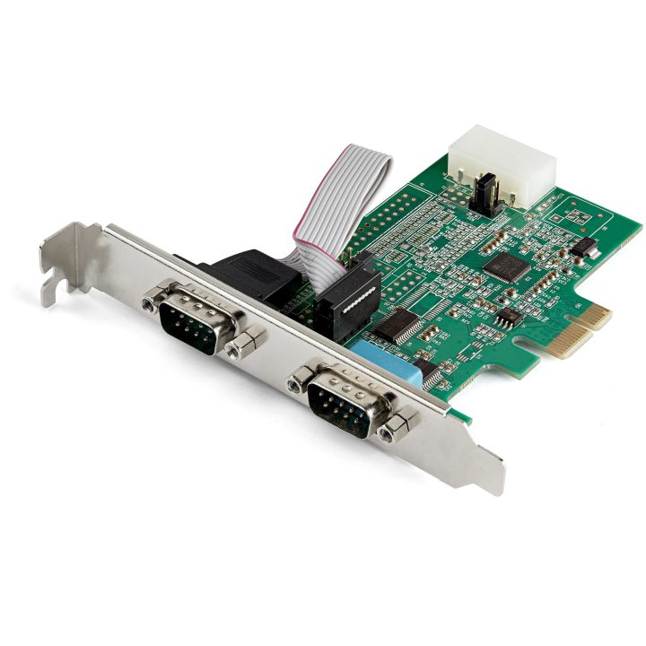 StarTech.com Placa PCI Express Adaptadora de 2 Portas Série RS232 -…