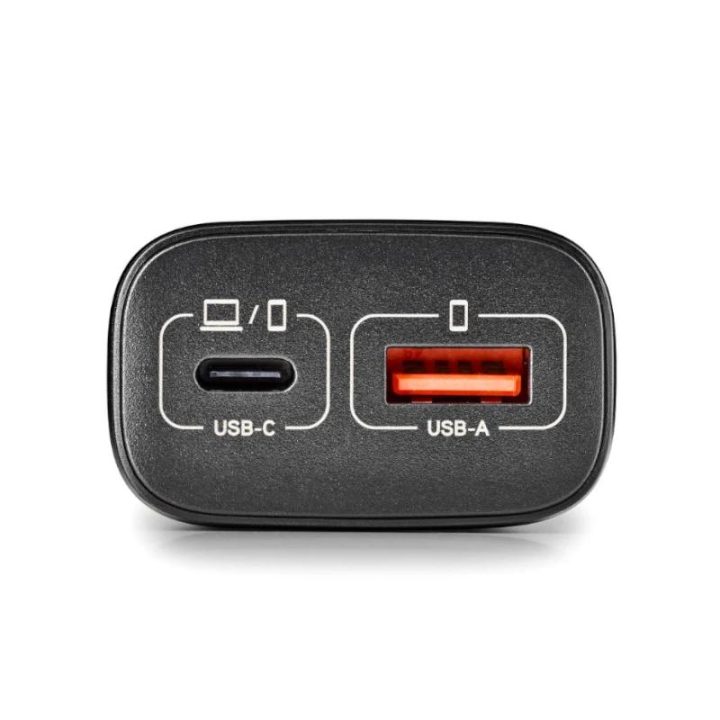 NGS ERA 45W BLACK Universal Black AC Fast Charging Indoor