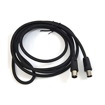 Cabo de antena Pepegreen preto 1.8m m/m (CAB-85018-ST)