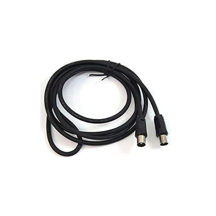 Pepegreen Black Antenna Cable 1.8m M/M (CAB-85018-ST)