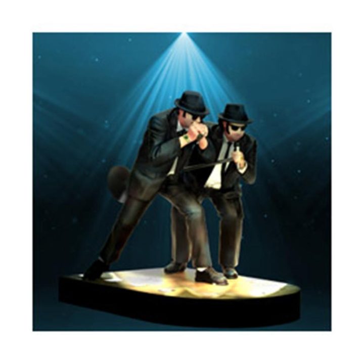 SD Toys Movie The Blues Brothers Jake and Elwood Singing Figure 18cm…