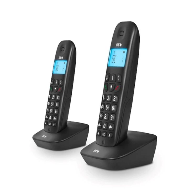 SPC 7302N DECT Phone AIR PRO DUO Black