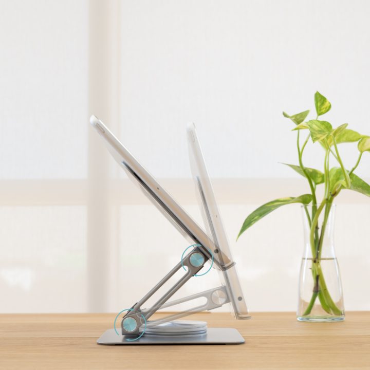 TooQ Suporte de Mesa com Rotação 360° e Ajustável para Dispositivos…