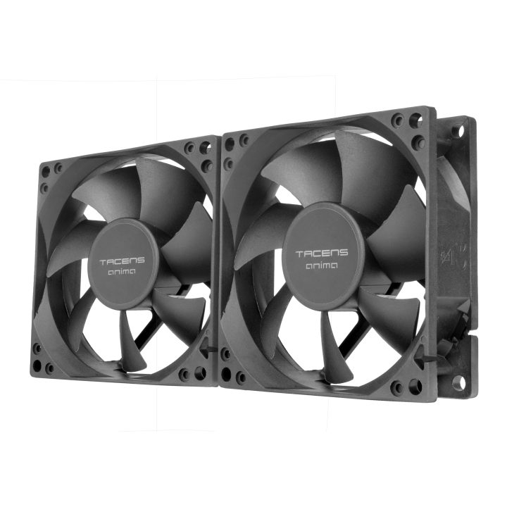 Tacens Anima AF8X2 PC Cooling System Computer Case Fan 8 cm Black 2…