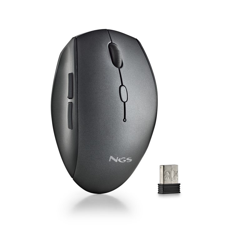 NGS BEE ratón Oficina Mano derecha RF inalámbrico Óptico 1600 DPI