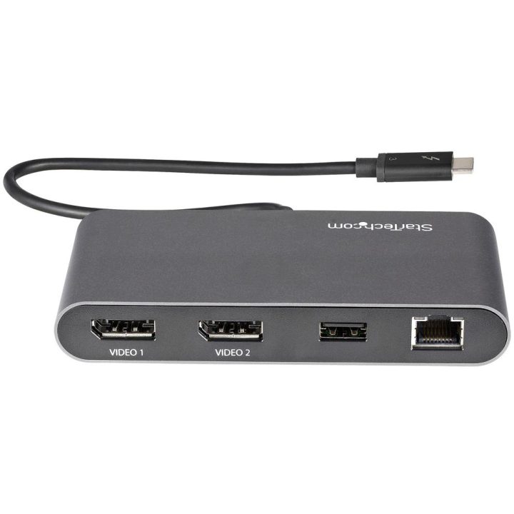 StarTech.com Mini Thunderbolt Dock - Portable Docking Station for 2…