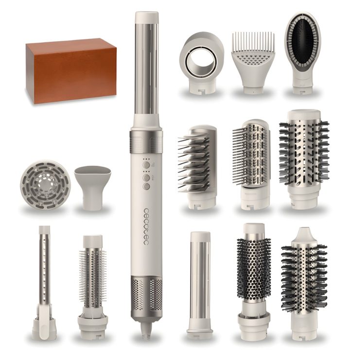 Cecotec Bamba CeramicCare 14IN1 Ferramenta de pentear com múltiplos…