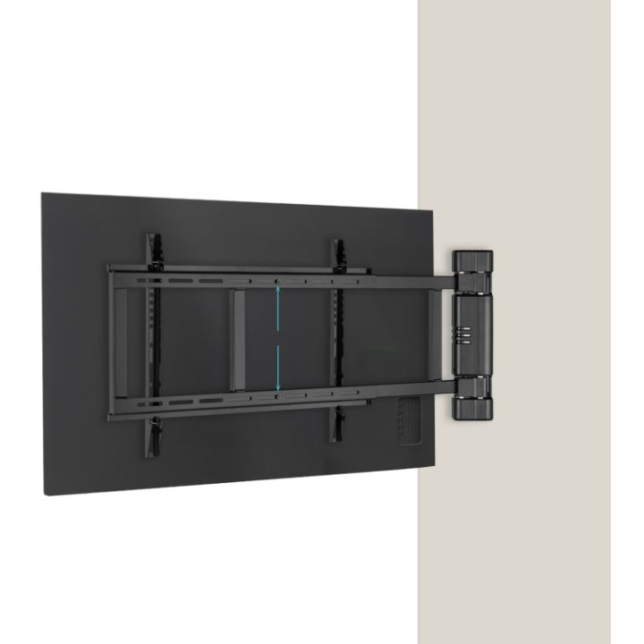 TooQ Suporte de parede com regulação elétrica para ecrãs de 32” –…
