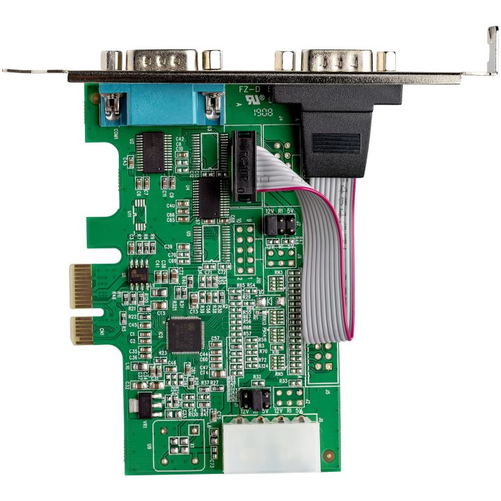 StarTech.com 2-Port RS232 Serial PCI Express Adapter Card - PCIe…