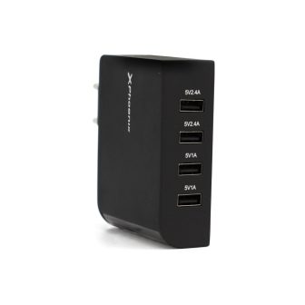 Phoenix technologies Cargador de pared 5.1V de 4 entradas USB 2.1a