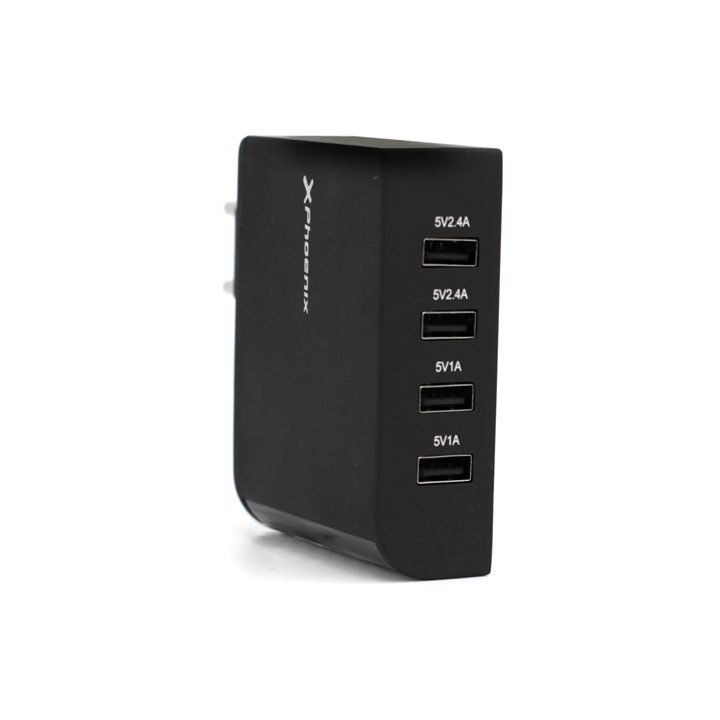 Phoenix technologies Carregador de parede 5.1V de 4 entradas USB 2.1a