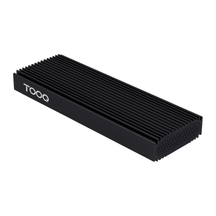 TooQ External Enclosure for M.2 NVMe PCIe SSD, Black
