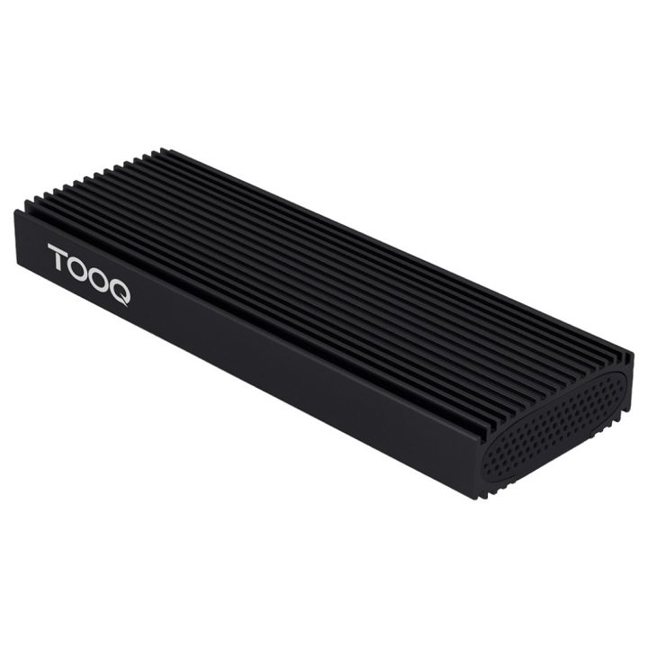 TooQ External Enclosure for M.2 NVMe PCIe SSD, Black