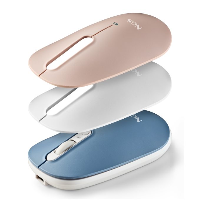 NGS SHELL RB Ambidextrous Office Mouse RF Wireless + Bluetooth…