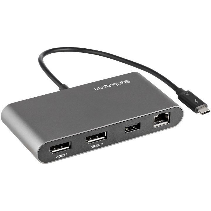 StarTech.com Mini Thunderbolt Dock - Portable Docking Station for 2…