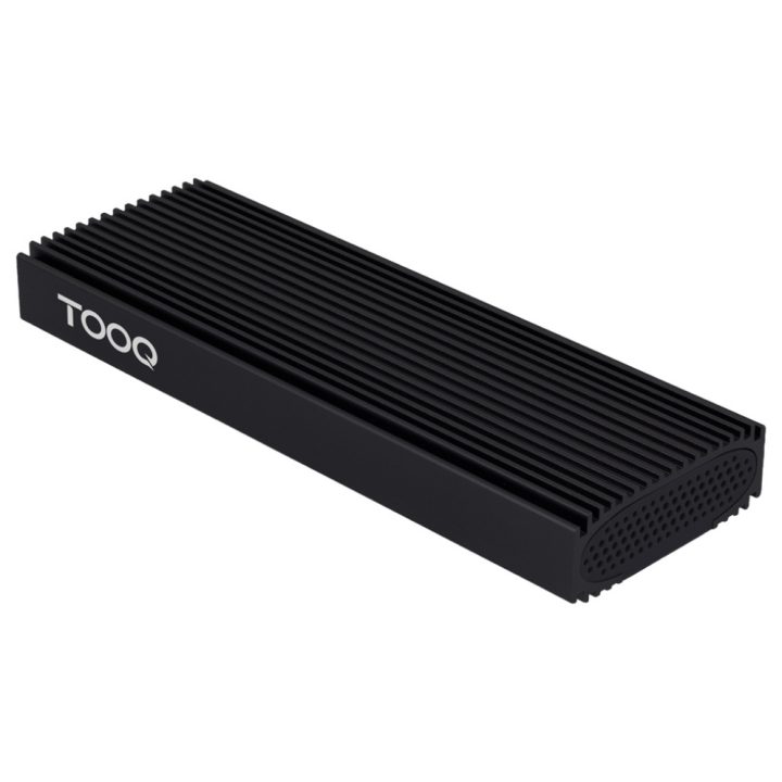 TooQ External Enclosure for M.2 NVMe PCIe SSD, Black