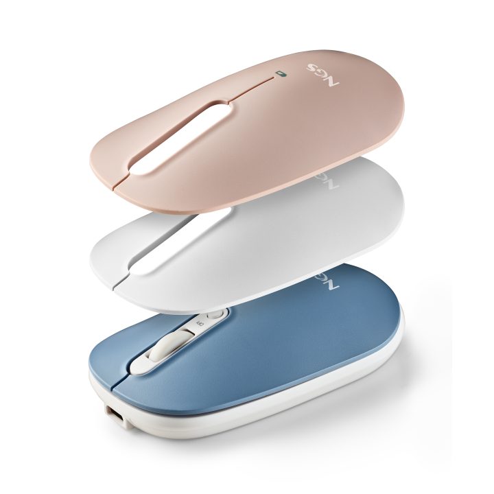 NGS SHELL RB Ambidextrous Office Mouse RF Wireless + Bluetooth…
