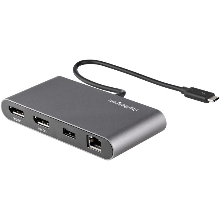 StarTech.com Mini Thunderbolt Dock - Portable Docking Station for 2…