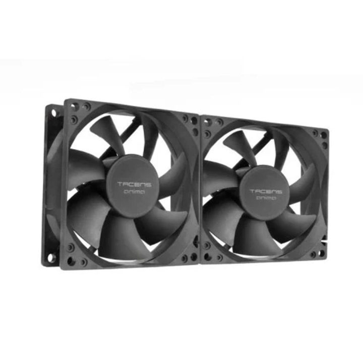 Tacens Anima AF8X2 PC Cooling System Computer Case Fan 8 cm Black 2…