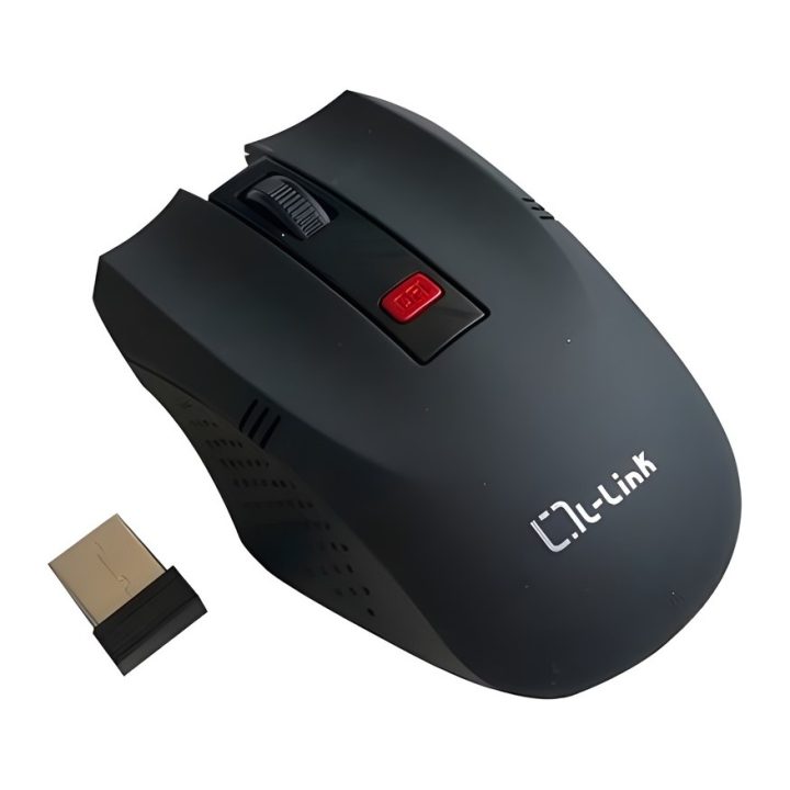 Rato óptico sem fios L-Link USB preto (LL-2095-N)