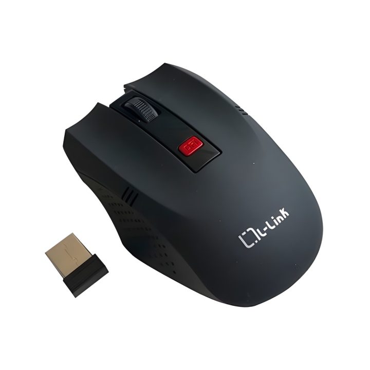 Rato óptico sem fios L-Link USB preto (LL-2095-N)