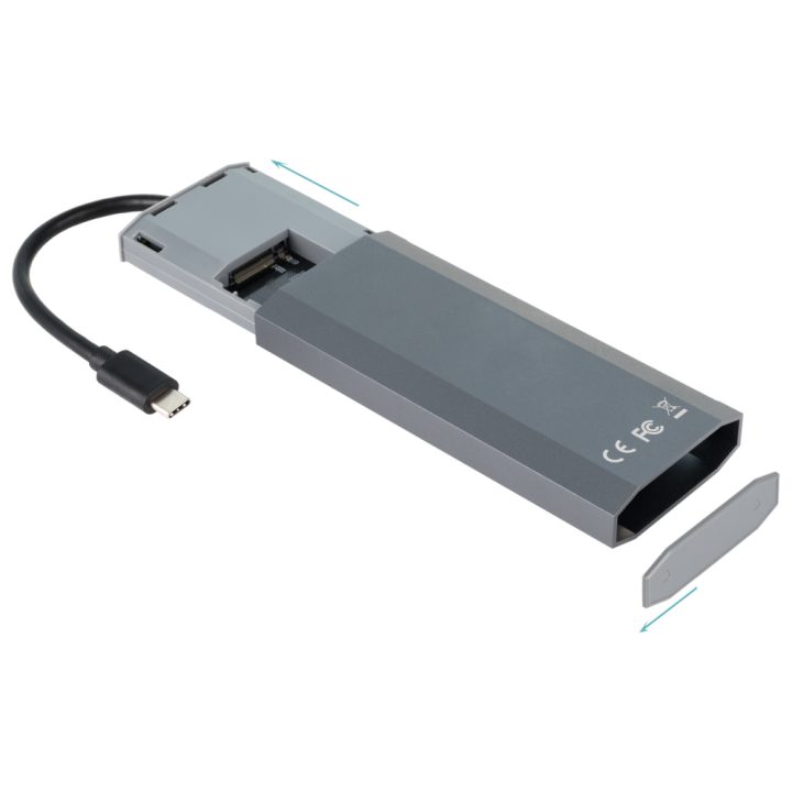 TooQ Caixa externa para SSD M.2 NGFF/NVMe + HUB USB 3.2 Gen2 com…