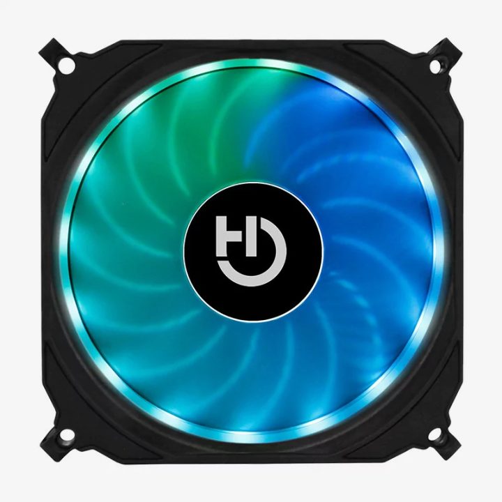 Hiditec N10 Carcaça do computador Ventilador 12 cm Preto 1 unidade(s)
