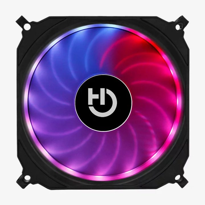 Hiditec N10 Carcaça do computador Ventilador 12 cm Preto 1 unidade(s)